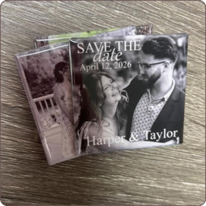 Save the date photo magnets
